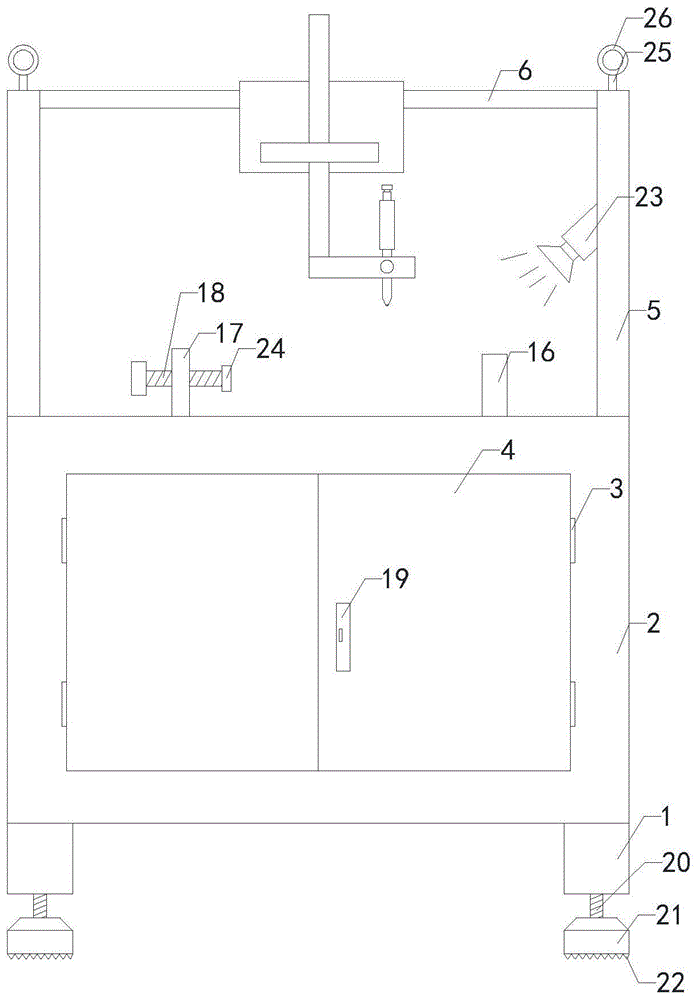 一种变压器夹件成品检测设备的制作方法