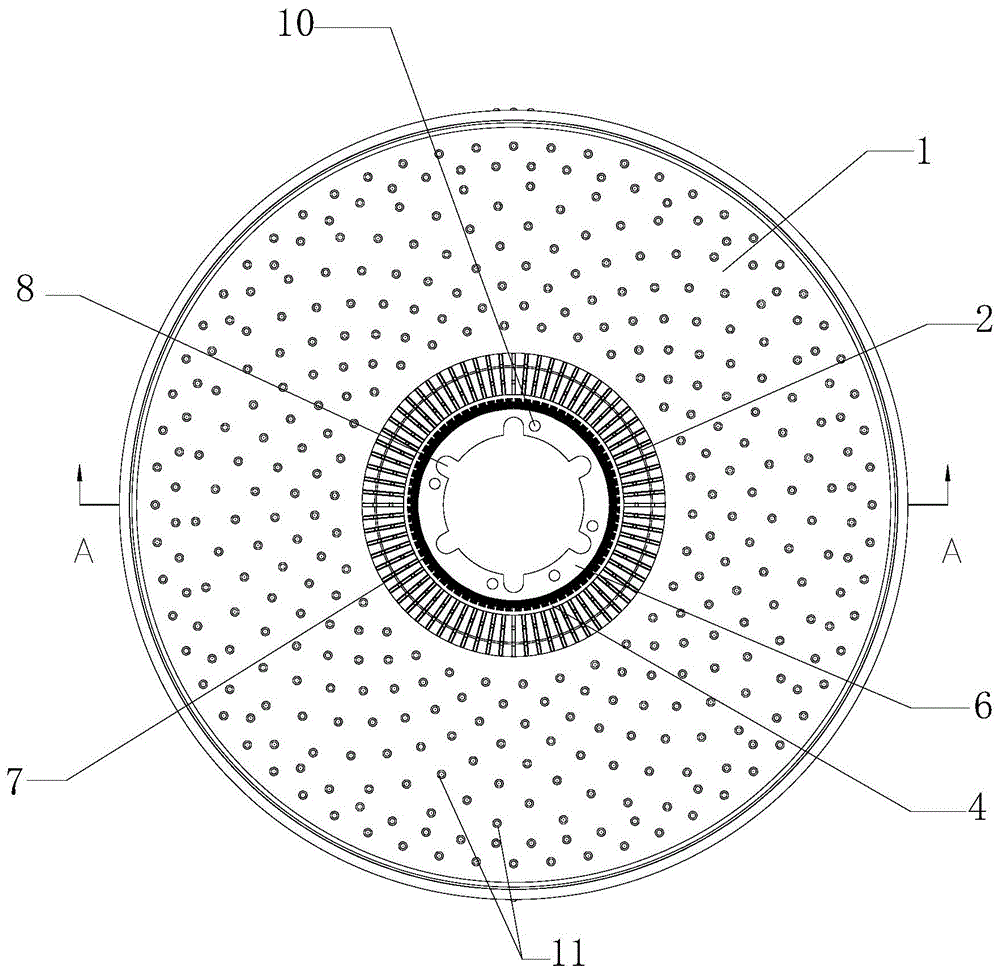密封圈包覆在一起的一体化导流盘的制作方法