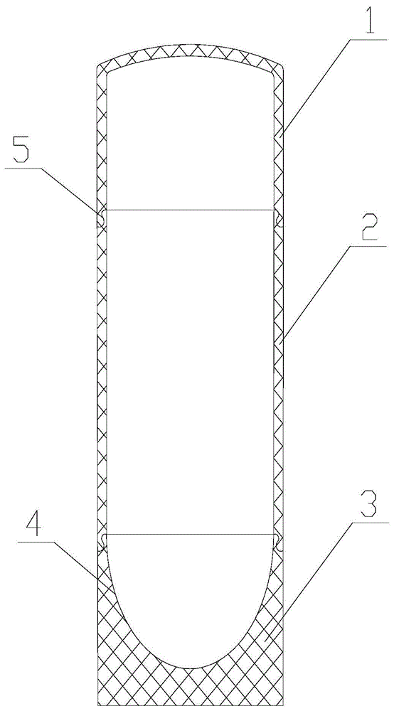 一种便于清洗的分体牙具筒的制作方法