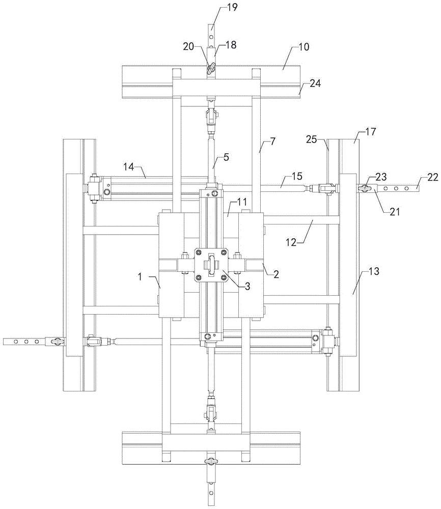 一种纤维板生产用垛板机的制作方法