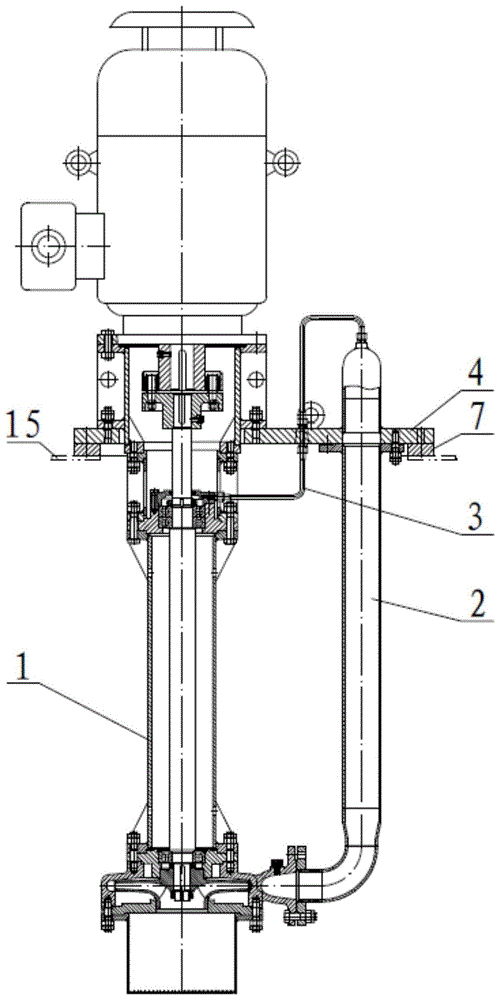 一种套管式集中油站专用立式离心油泵的制作方法