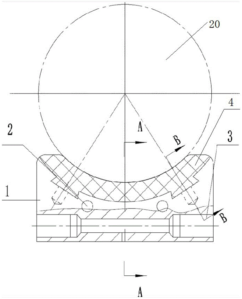 一种曲轴轴颈圆角止推面抛光装置的制作方法
