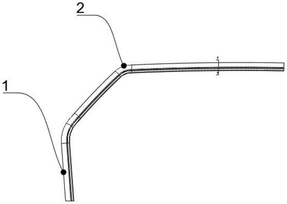 一种汽车前立柱上边梁结构、侧门框总成和汽车车架的制作方法