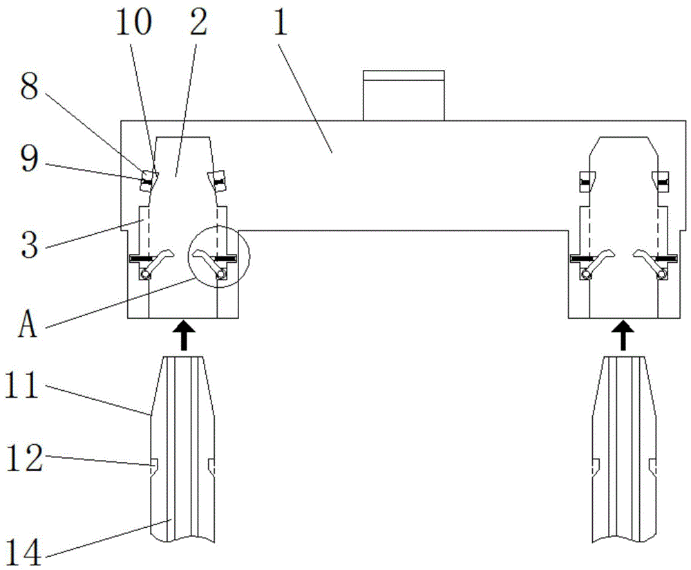 一种庭院护栏用固定连接件的制作方法