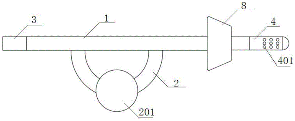 一种具有防倒流和过滤功能的一次性吸唾管的制作方法