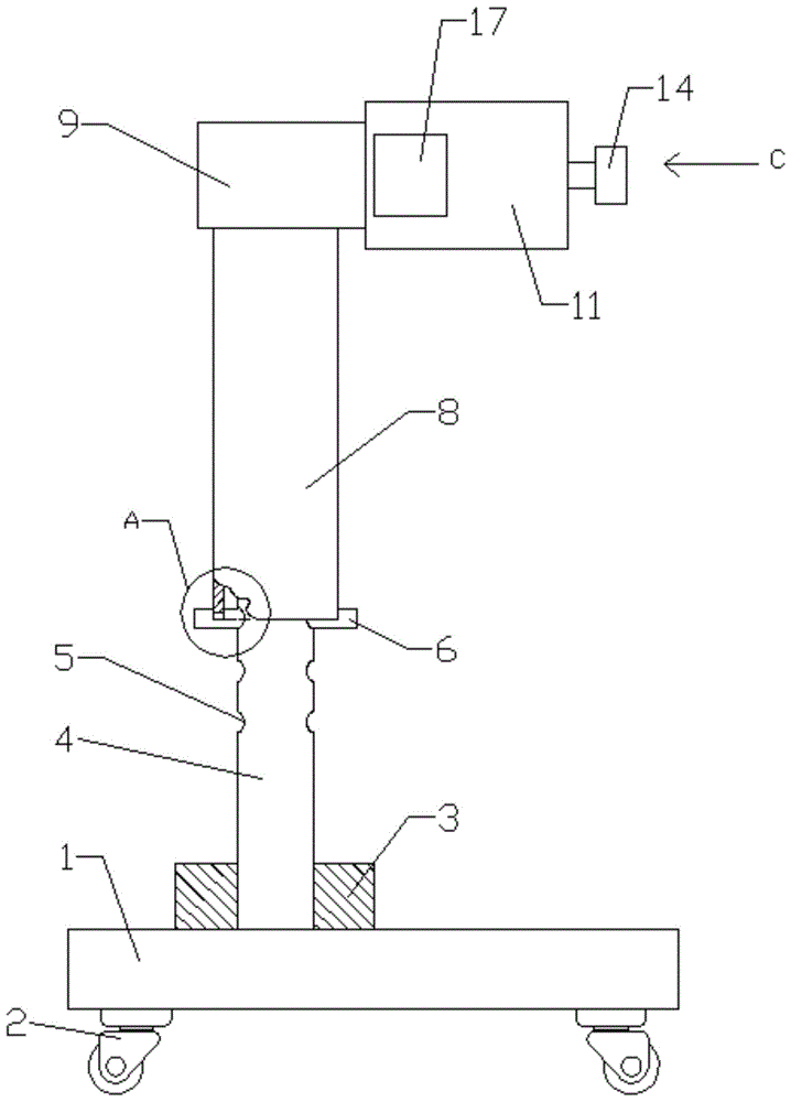 一种新型教学器具支架的制作方法