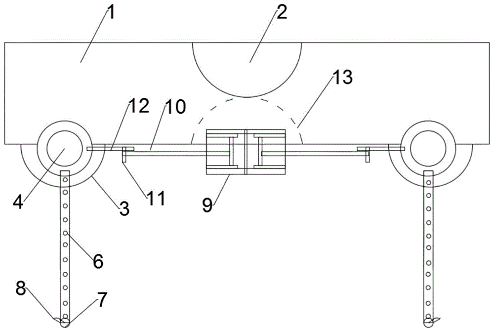 一种可调节室内装修建筑的建筑平台的制作方法