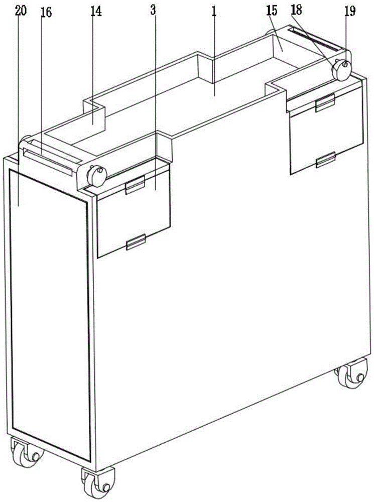 一种航空专用服务餐车的制作方法