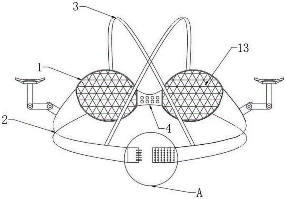 一种乳房手术后固定保护装置的制作方法