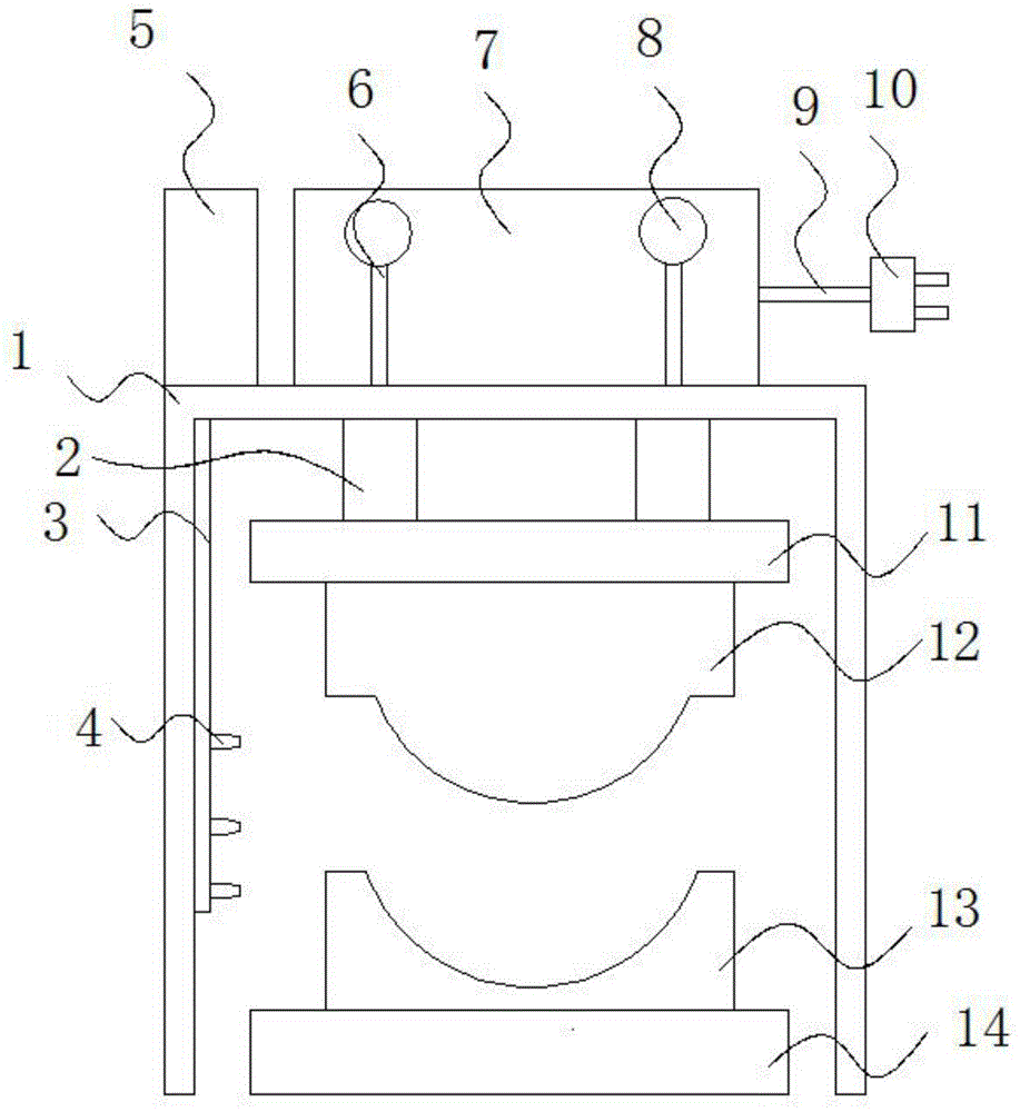 一种汽车零部件冲压模具用废料排出机构的制作方法