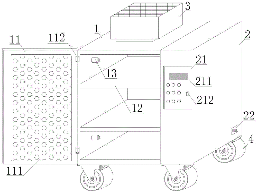 一种电子产品检测用冷热冲击试验箱的制作方法