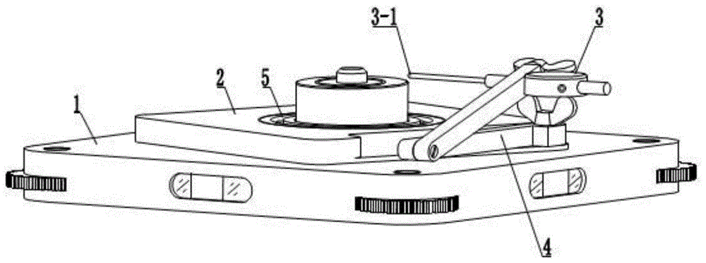 一种磁吸固定台式径向圆跳动测量装置的制作方法