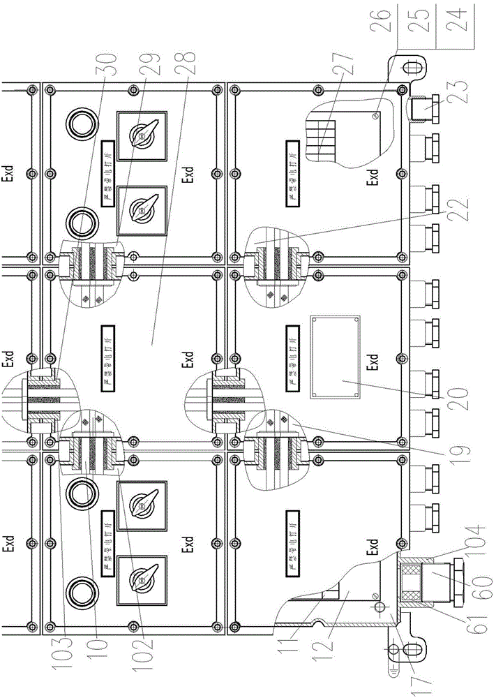 隔爆型配电箱的制作方法