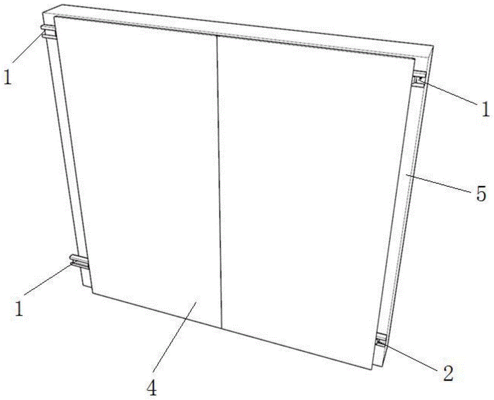 一种装配式滑动墙板的安装结构的制作方法