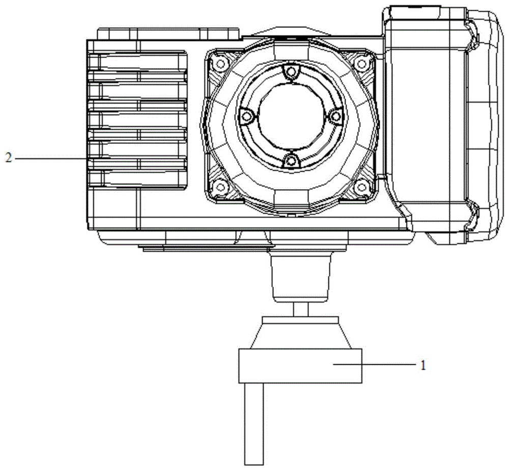 一种电动阀门执行器蜗轮蜗杆的改进结构的制作方法