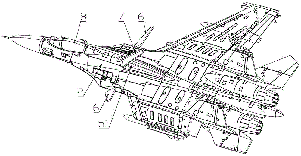 一种飞机模型减速板的联动机构的制作方法