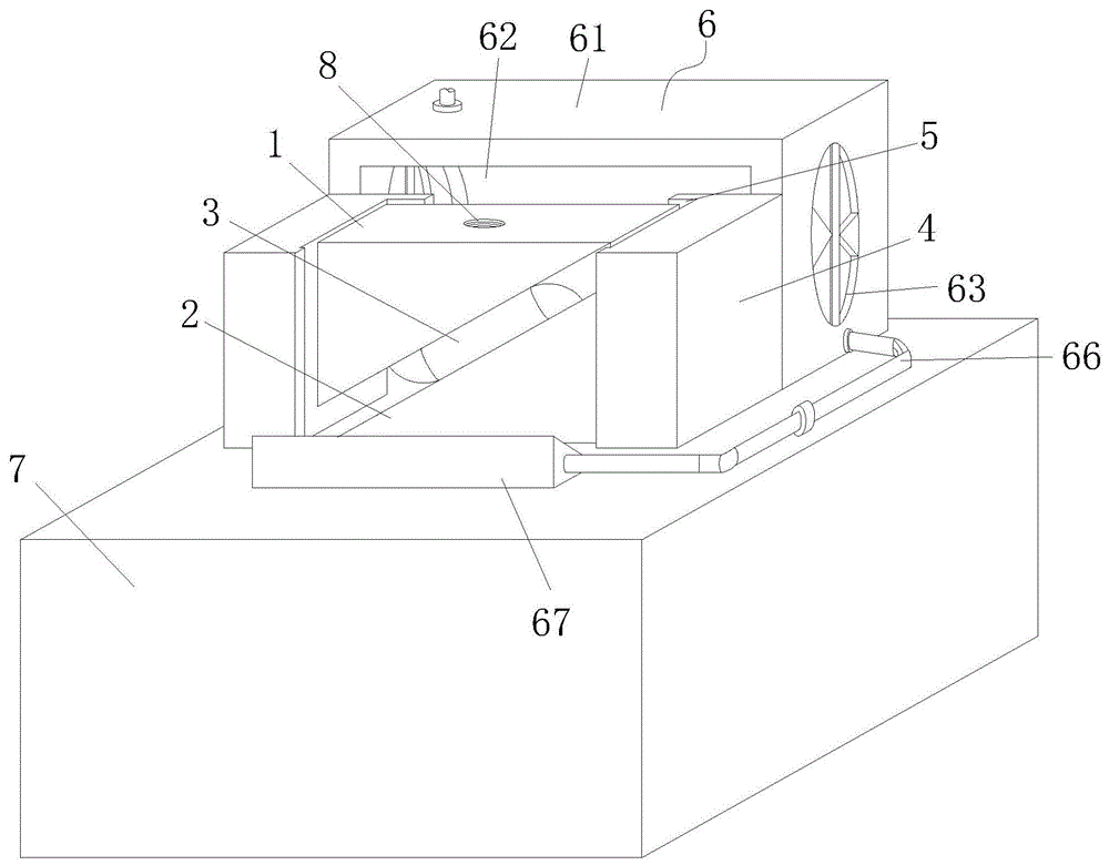 一种S型弯连接杆焊接工序用冷却装置的制作方法