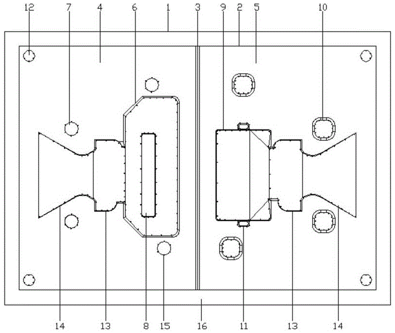 一种吸塑盒的成型模具的制作方法