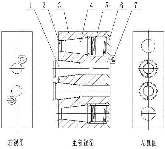 一种用于扁锚的钢绞线连接器及使用方法与流程