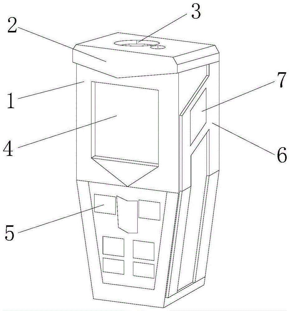 一种便携式测距布展仪器的制作方法