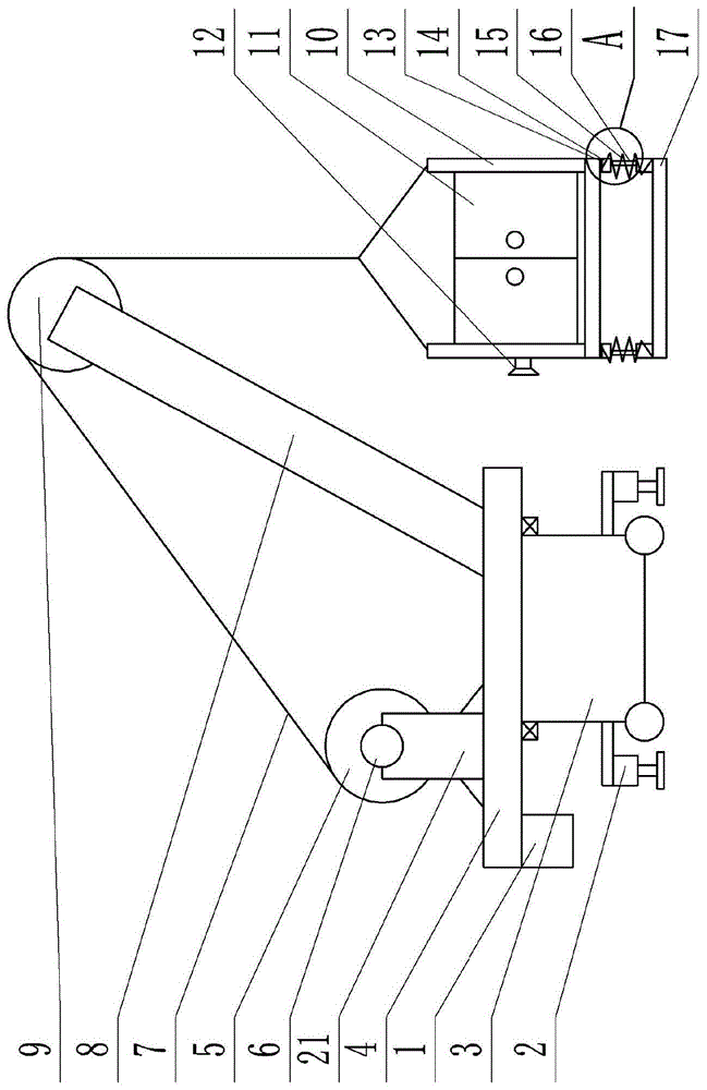 一种建筑机械用吊篮的制作方法