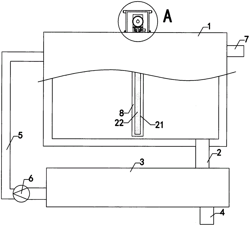 一种锅炉储水箱循环装置的制作方法