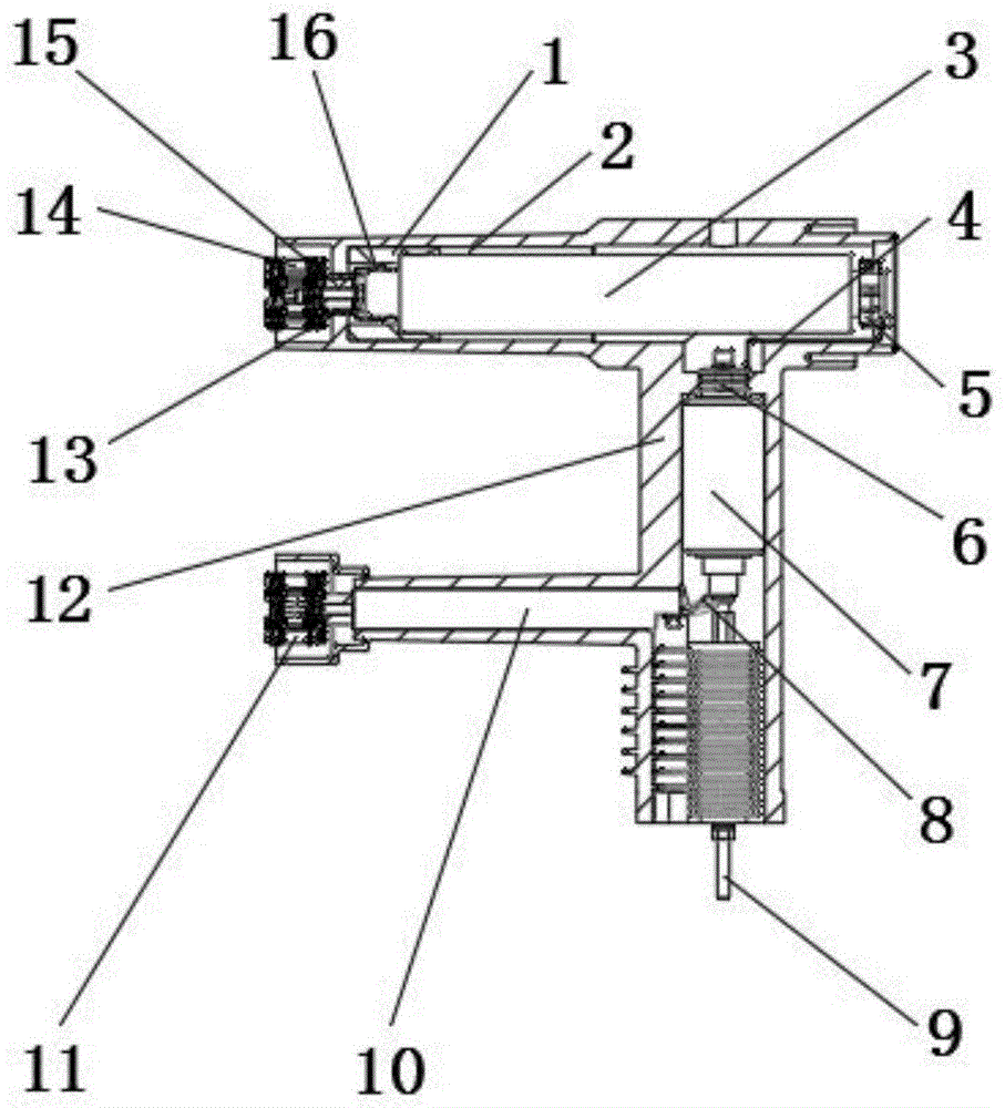 一种负荷开关-熔断器组合电器的固封式极柱结构的制作方法