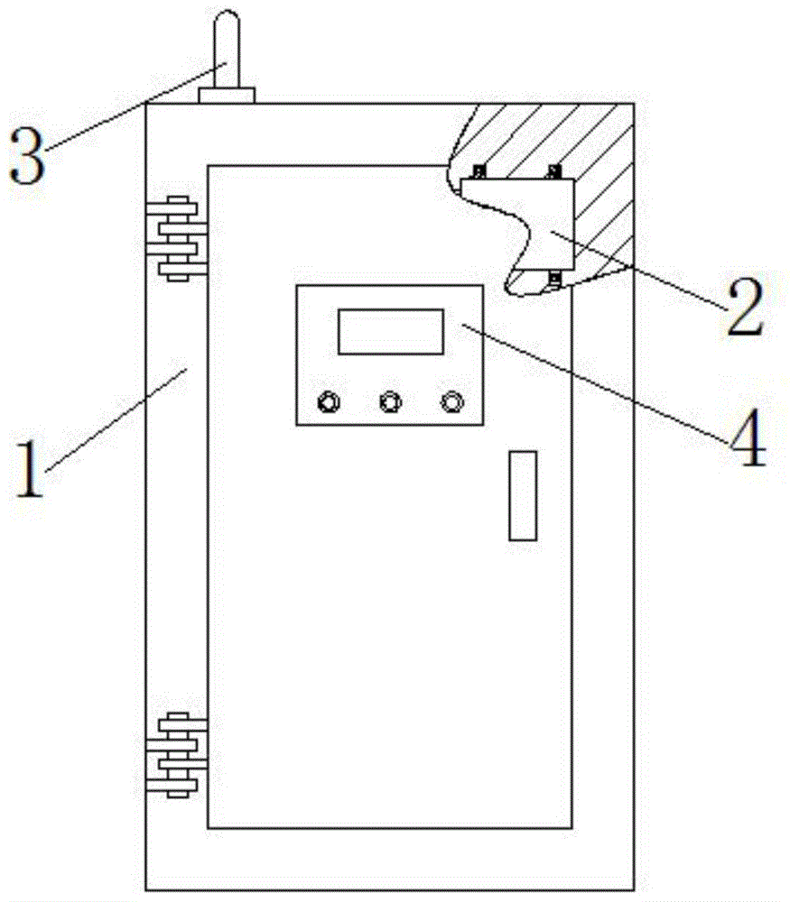 一种开关柜触头无线测温装置的制作方法