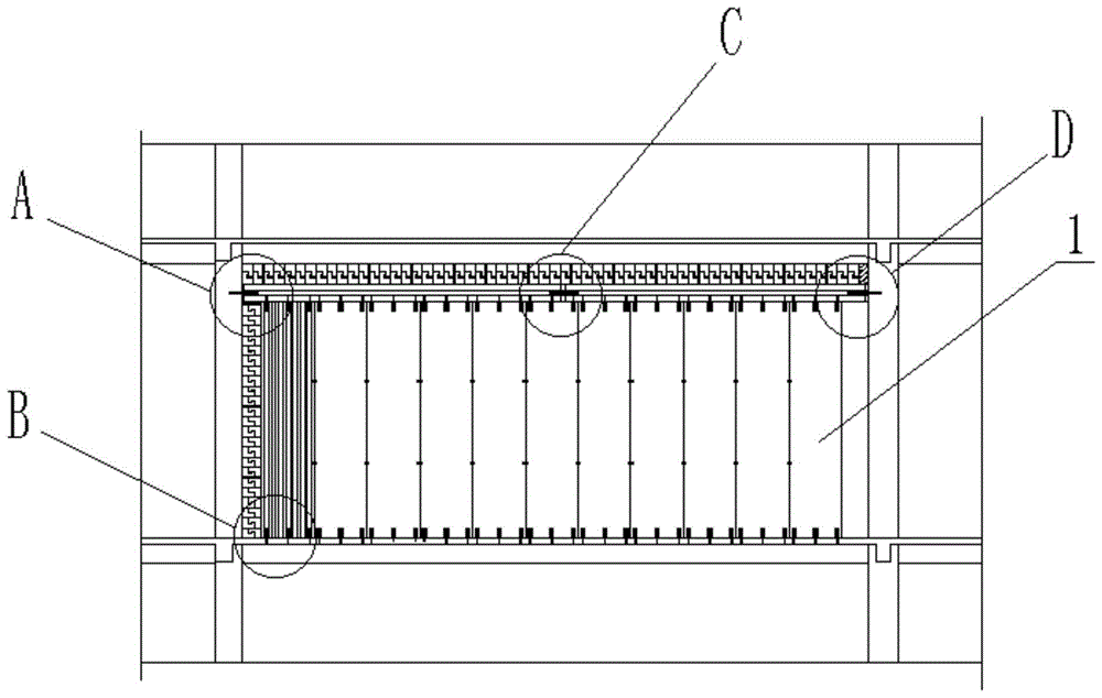 一种轻质条板隔墙用的防震结构的制作方法