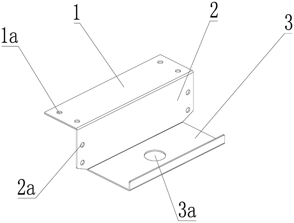 一种闭门器的安装支架的制作方法