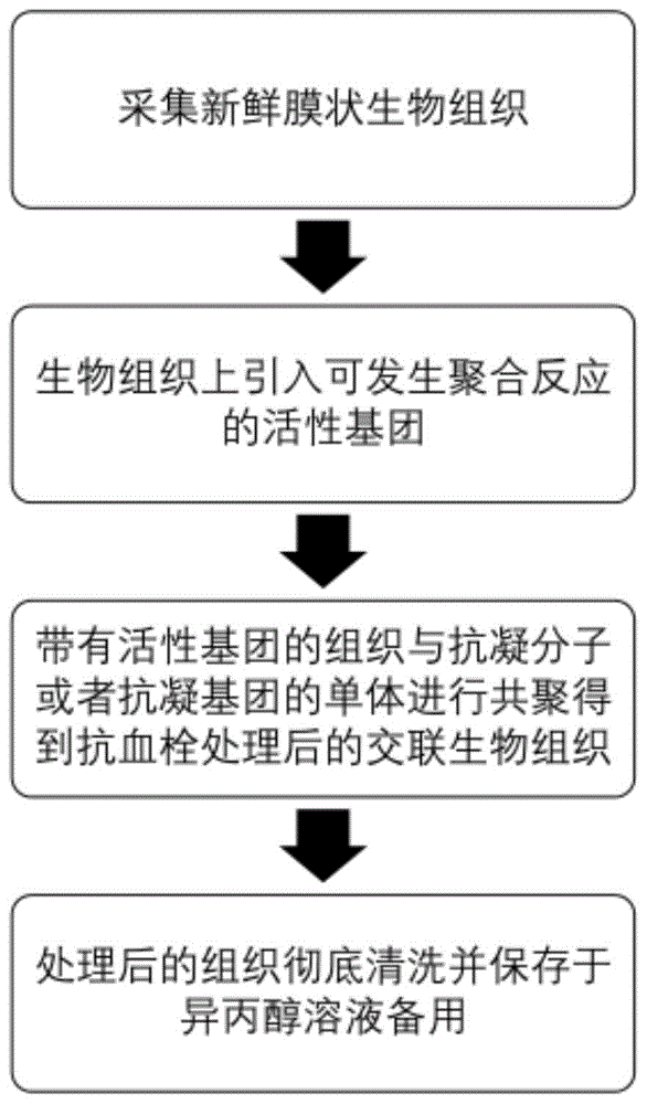 一种抗凝血抗钙化生物材料及其制备方法与流程