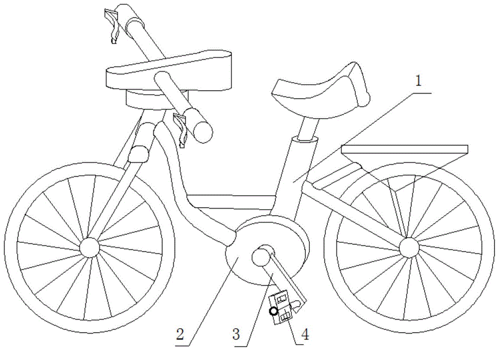 一种自行车防滑用踏板装置的制作方法