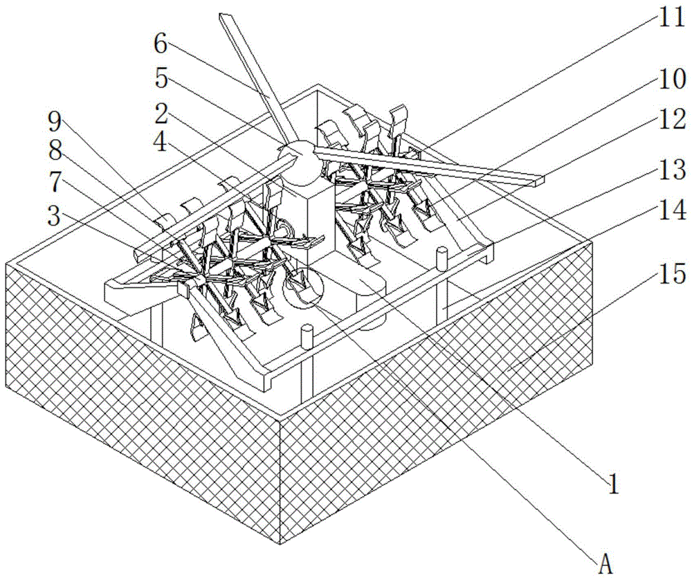 一种用于水体生态修复的增氧装置的制作方法