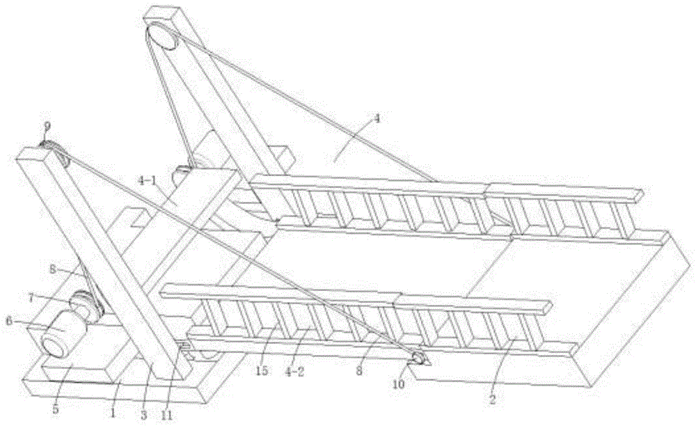 一种可升降建筑大桥的制作方法