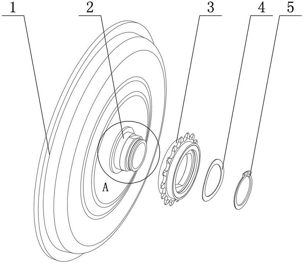 一种型面连接的电动自行车飞轮的制作方法