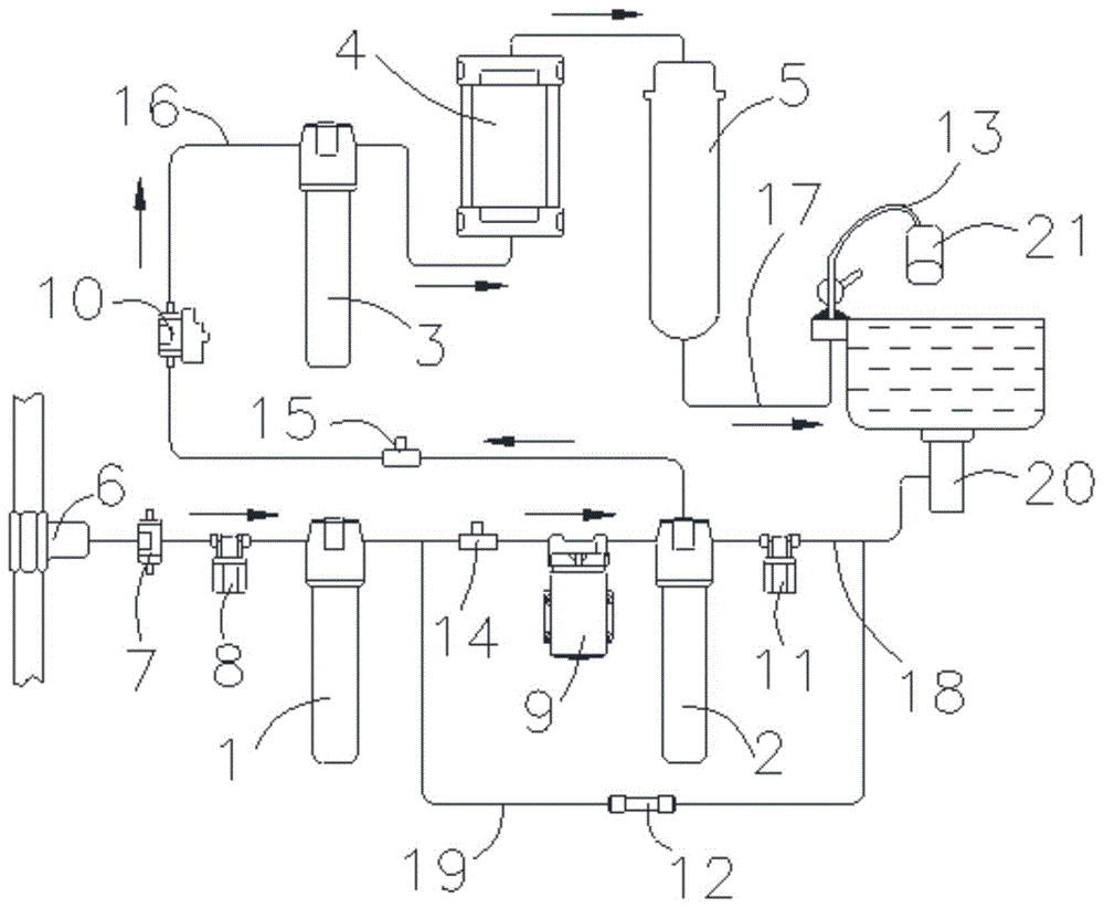 一种家用电解水机的制作方法