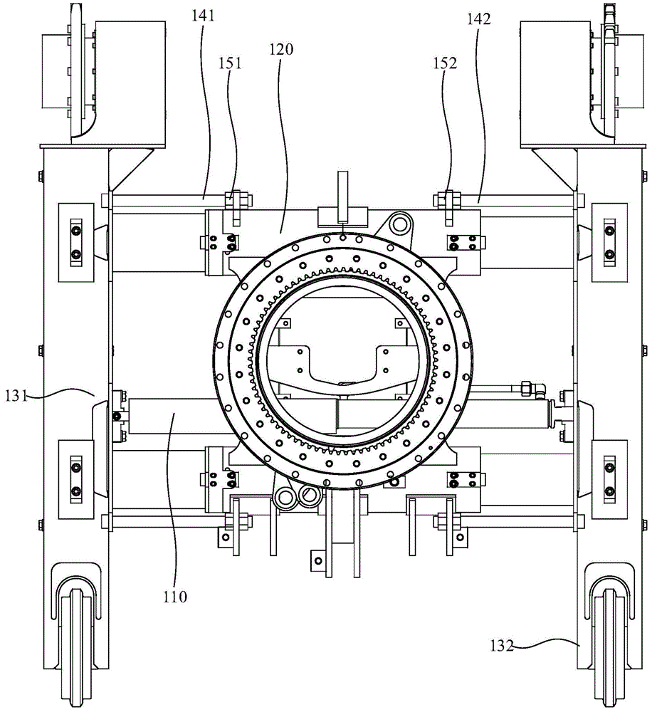 履带行走架及工程机械的制作方法