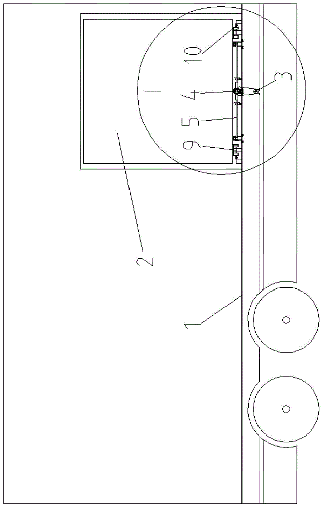 一种侧拉箱导向移动装置的制作方法