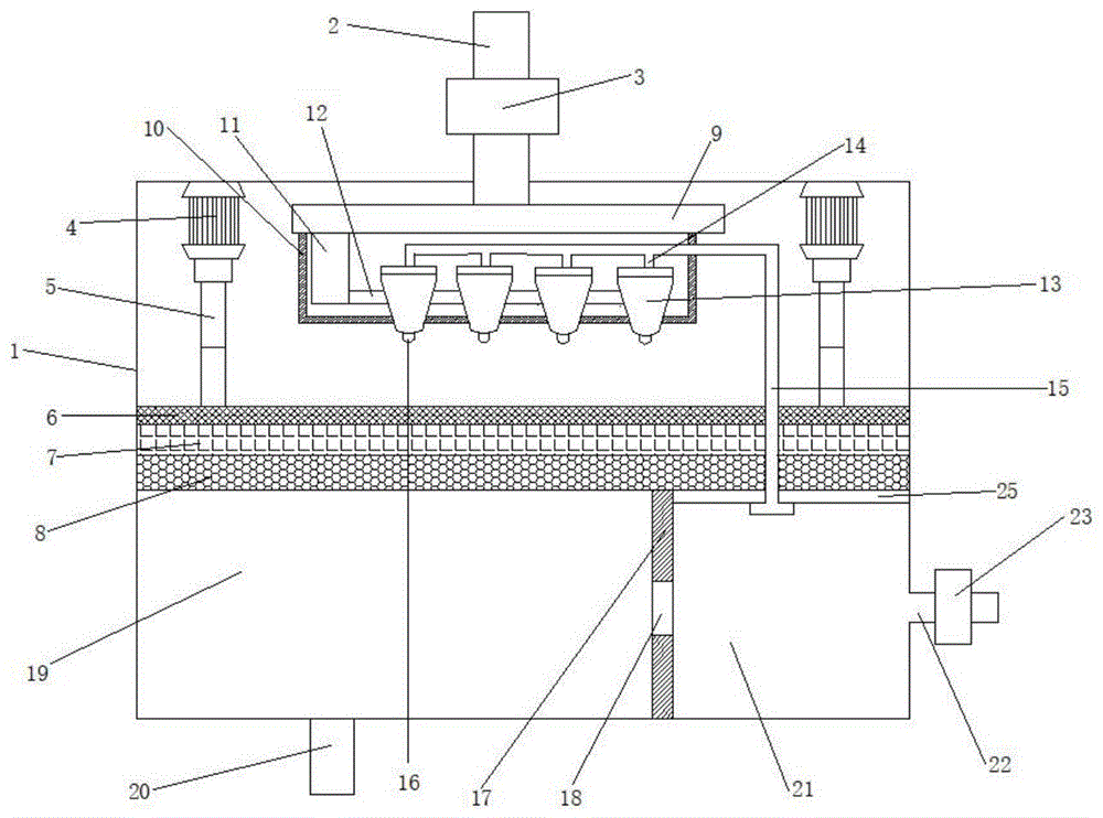 一种钻井泥浆的净化回收装置的制作方法