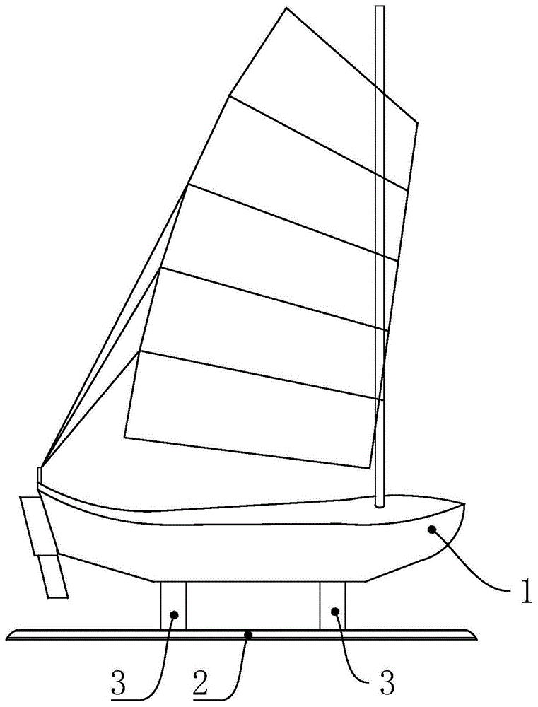 一种帆船工艺摆件的制作方法