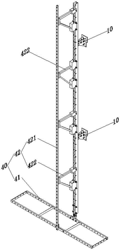 建筑外墙防护脚手架升降机的制作方法