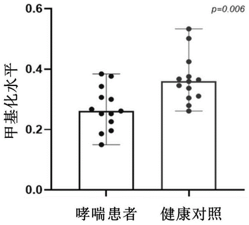 RPN1基因cg008843506位点甲基化在诊断哮喘中的用途的制作方法