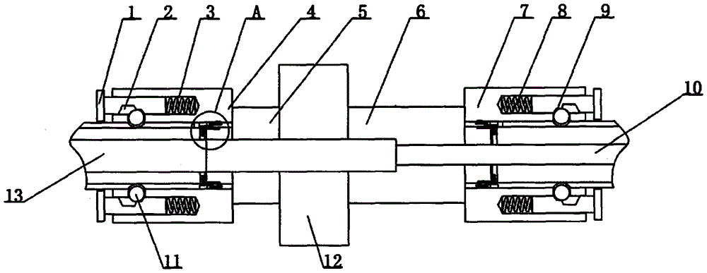 专用气体管路变径两通连接头结构的制作方法