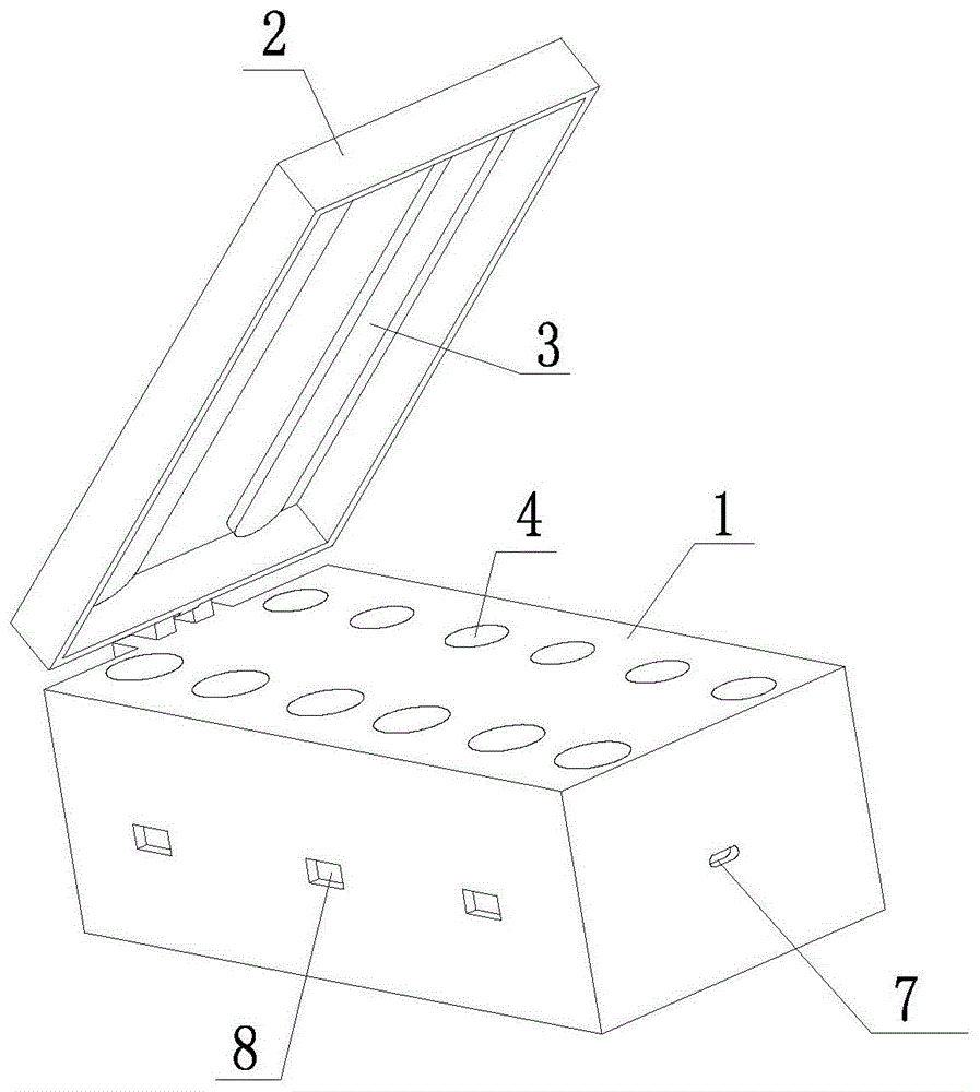 一种充电电池盒的制作方法