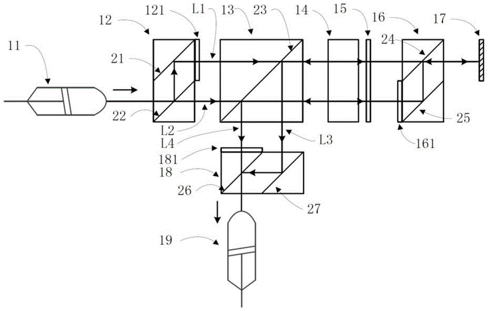 一种反射式偏振无关的在线隔离器和光纤激光器的制作方法