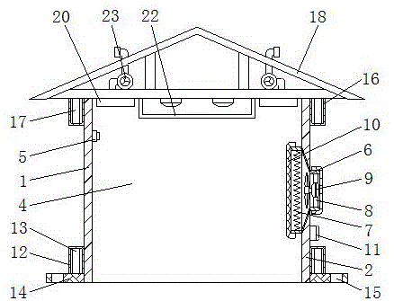 一种具有温控功能的养殖羊棚的制作方法