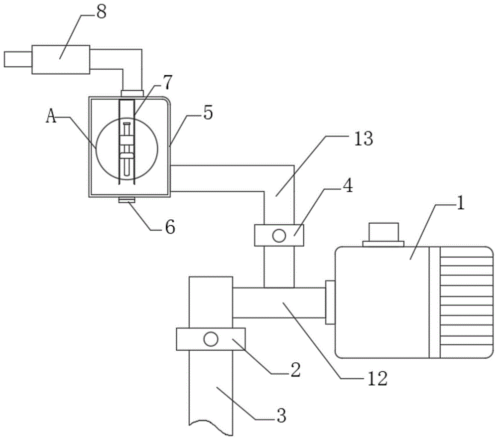 一种防止抽水泵空转的结构的制作方法