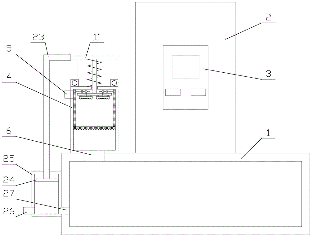 一种用于发电的具有磨碎功能的燃烧充分的锅炉的制作方法