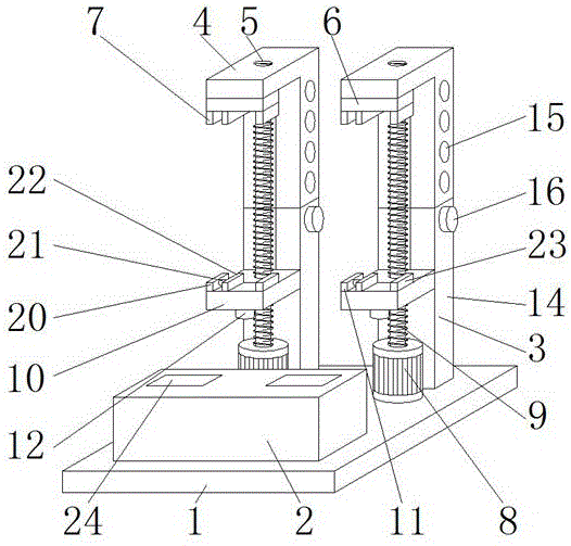 一种物理学生用材料拉力测试试验机的制作方法