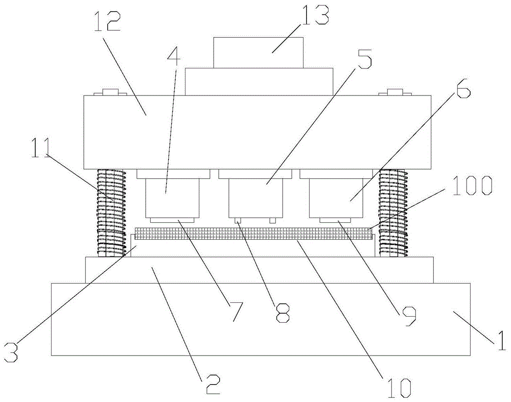 一种多孔板件加工模具的制作方法